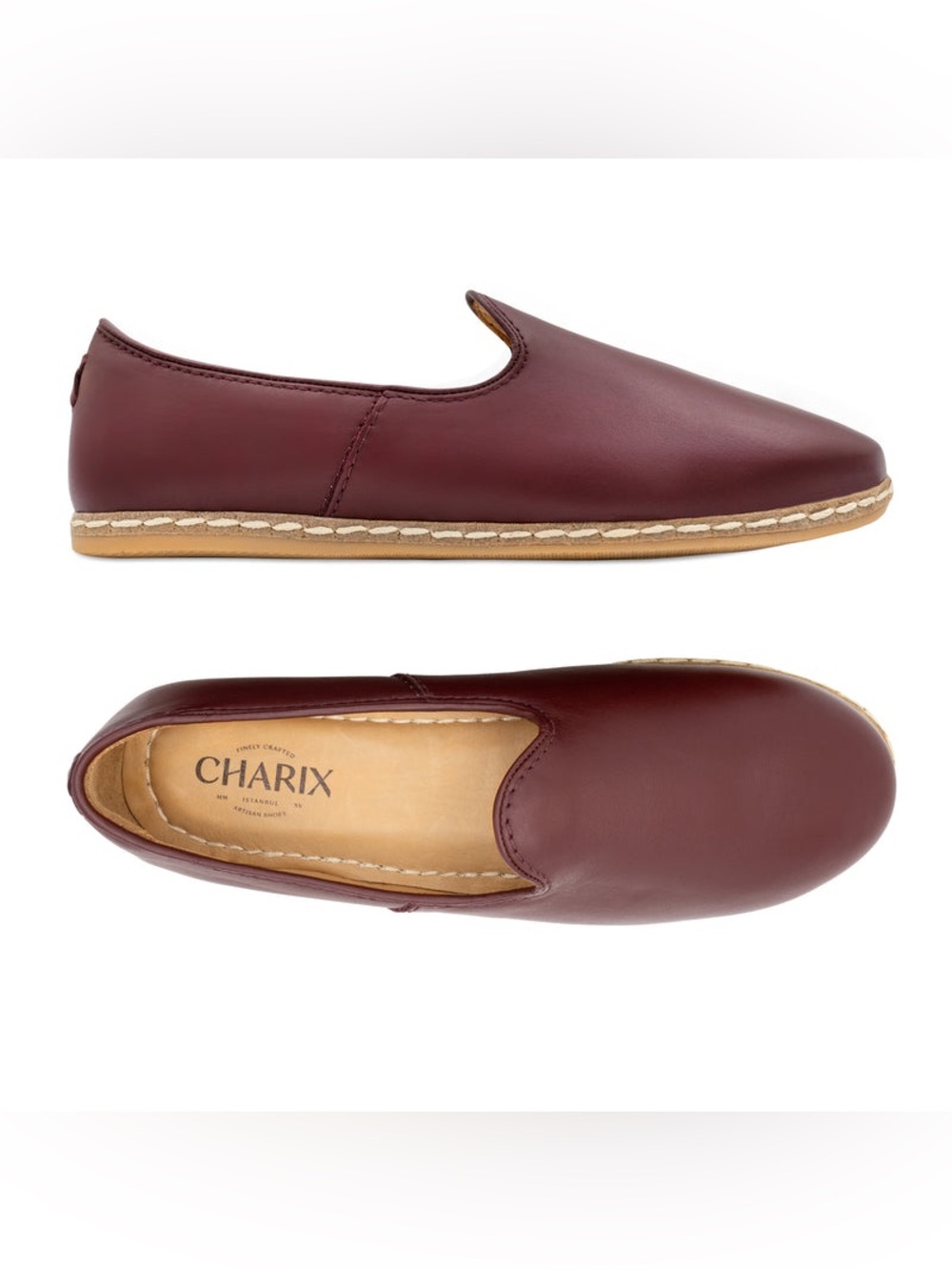 Charix Bordeaux Slip On